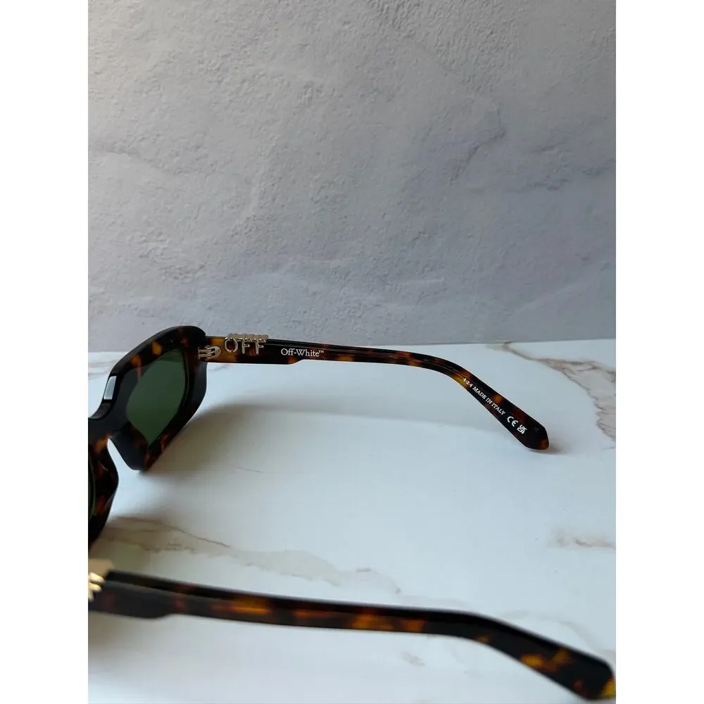 NEW Off White Renton Havana Brown Unisex Sunglasses